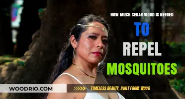 Natural Mosquito Repellent: The Cedar Wood Solution