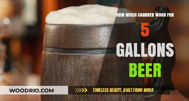 Crafting Brews: The Essential Guide to Charred Wood Quantities for 5 Gallons of Beer