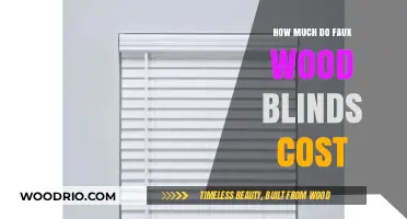 Exploring the Cost of Faux Wood Blinds: A Budget-Friendly Option