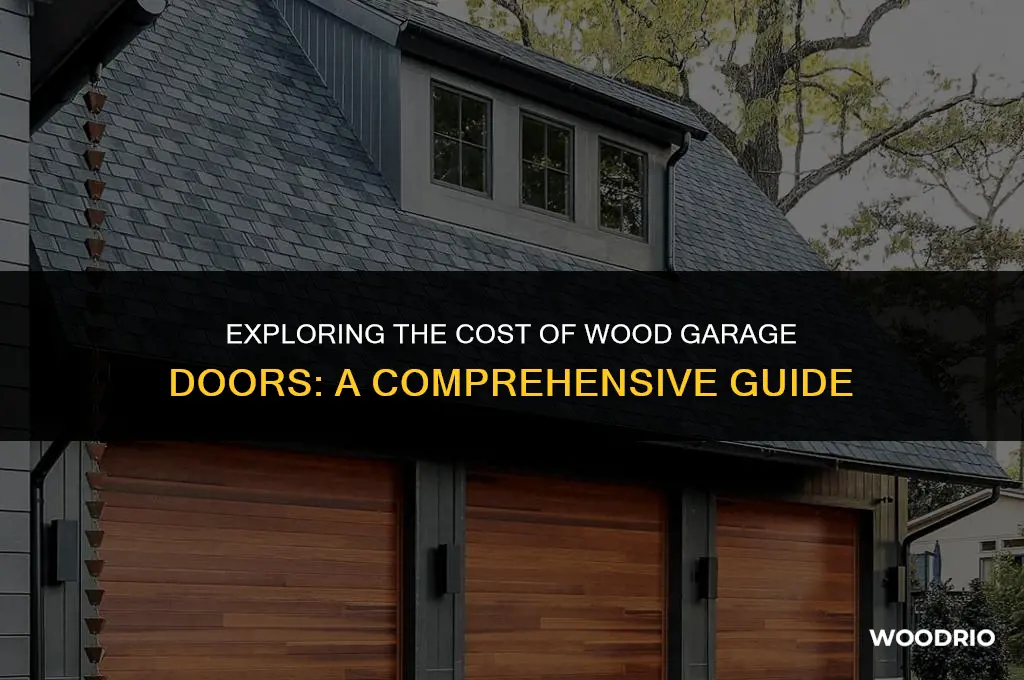 how much do wood garage doors cost