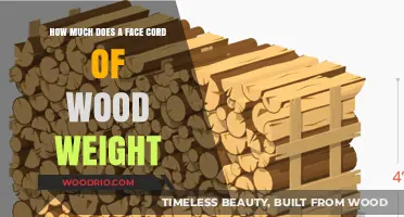 Understanding Firewood Measurements: The Weight of a Face Cord Explained