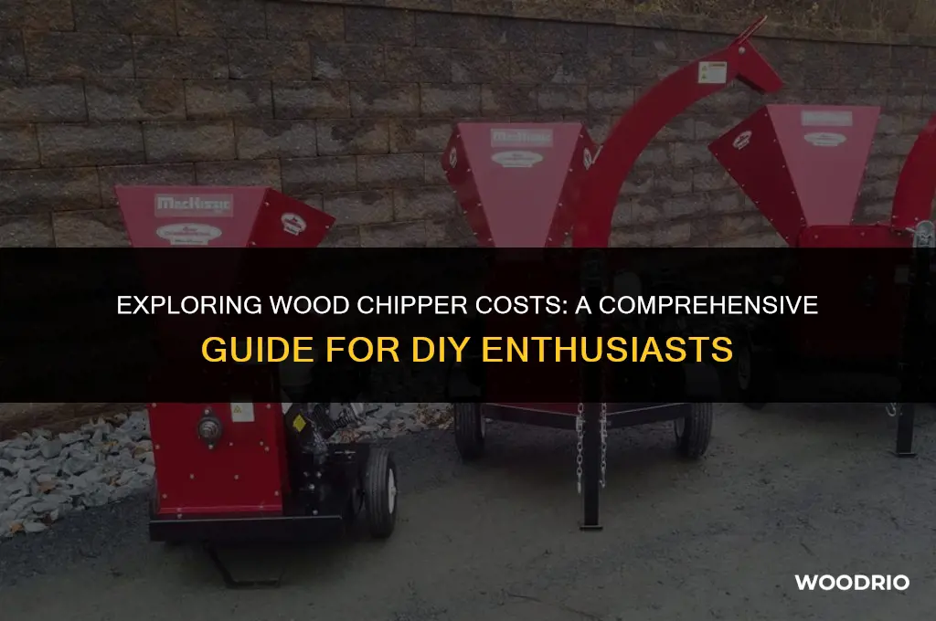 how much does a wood chipper cost mgapdiy
