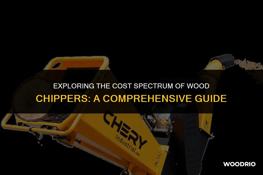 how much does a wood chipper cost