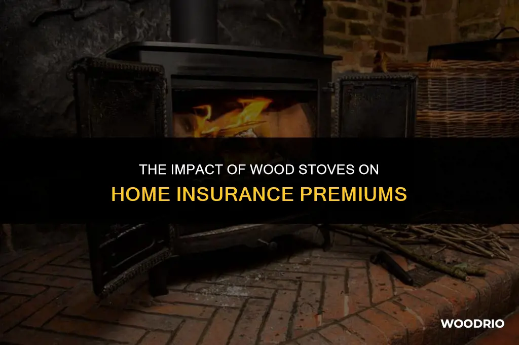 how much does a wood stove increase home insurance