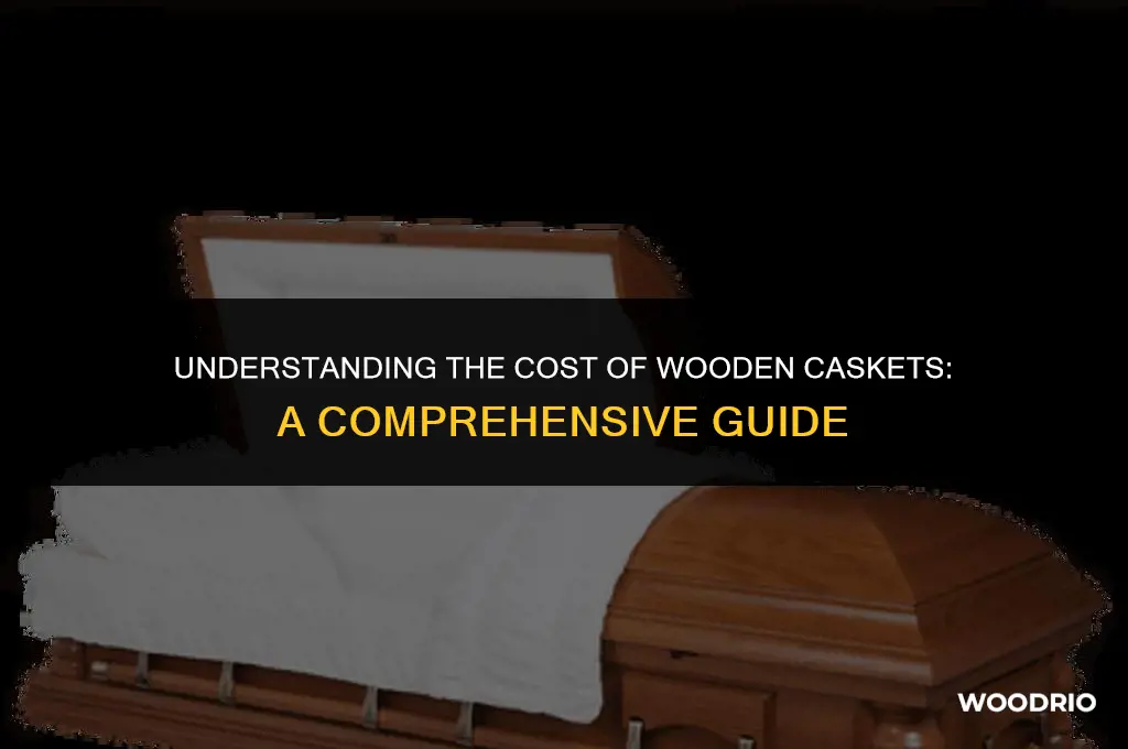 how much does a wooden casket cost