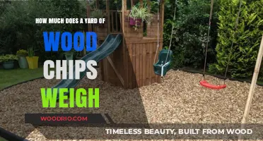 Unveiling the Mystery: How Much Does a Yard of Wood Chips Weigh?