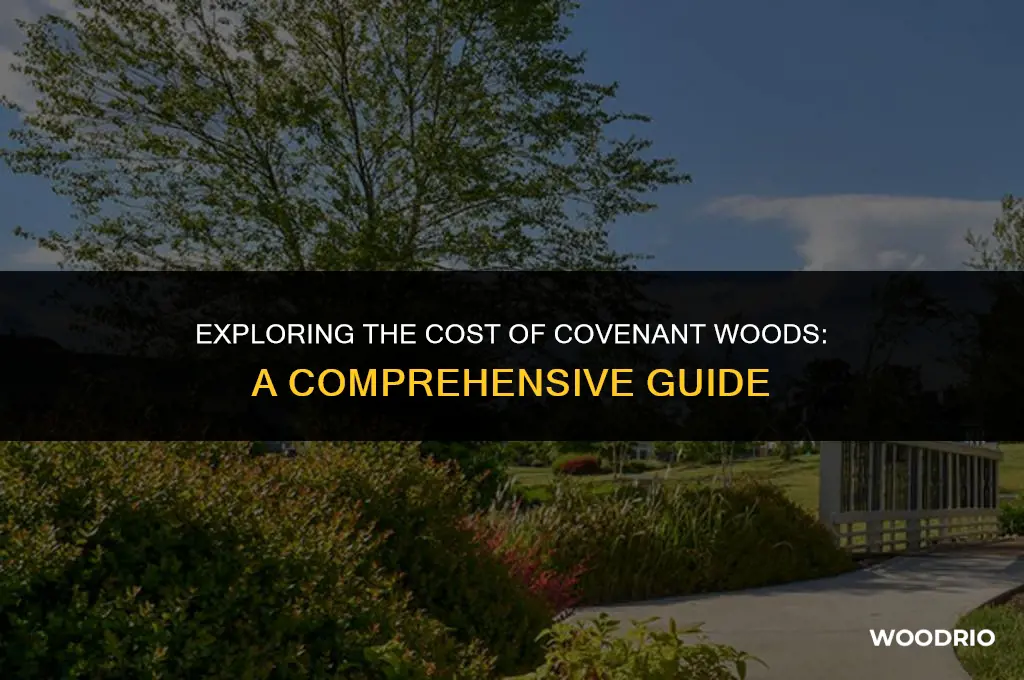 how much does covenant woods cost