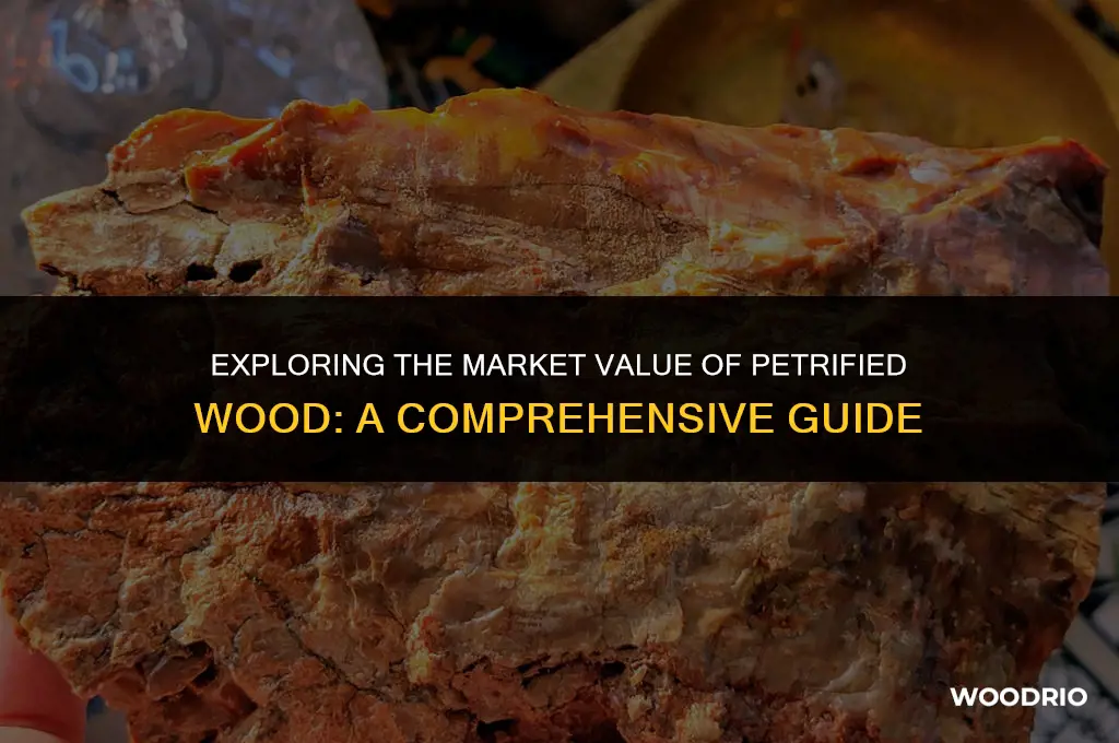 how much does petrified wood sell for