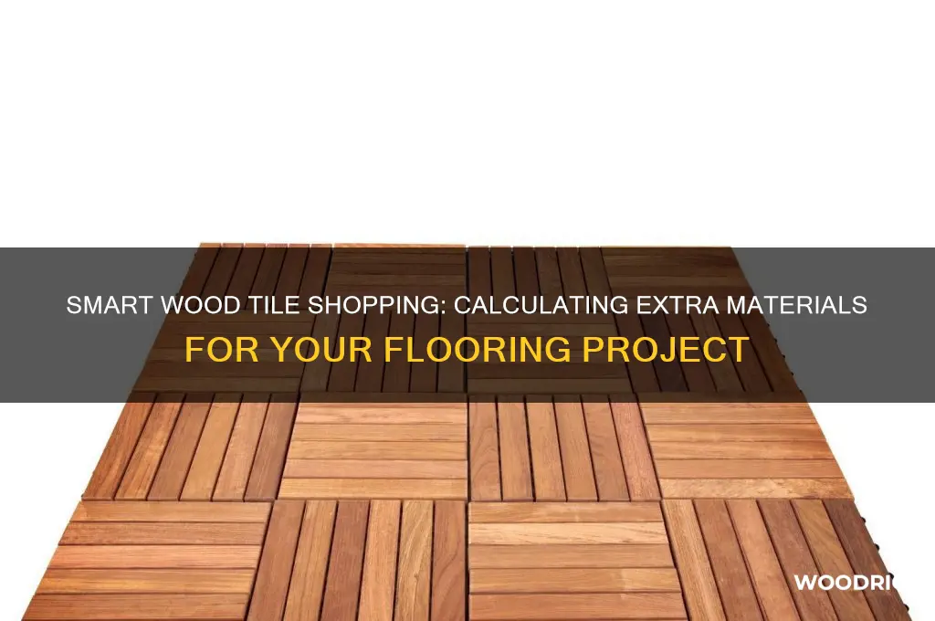 how much extra wood tile to buy