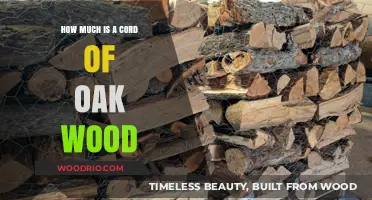 Understanding the Cost: A Guide to Pricing Oak Wood by the Cord