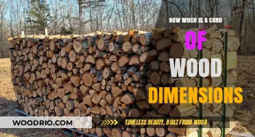 Understanding Cord of Wood Dimensions: A Comprehensive Guide