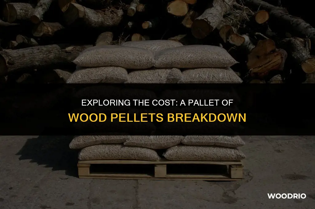 how much is a pallet of wood pellets