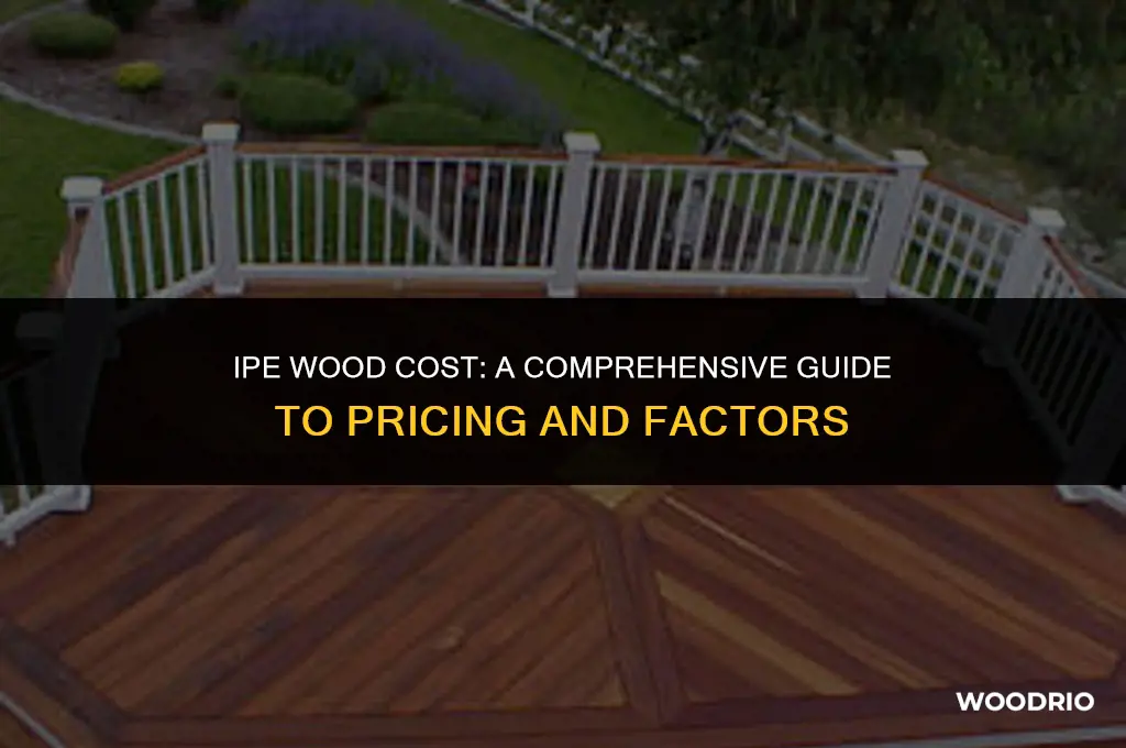 how much is ipe wood