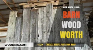 Uncovering the Hidden Value: How Much Is Old Barn Wood Worth?