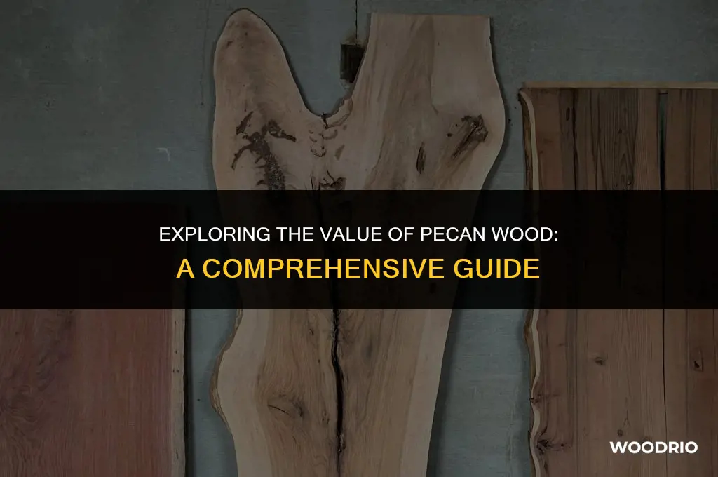 how much is pecan wood worth