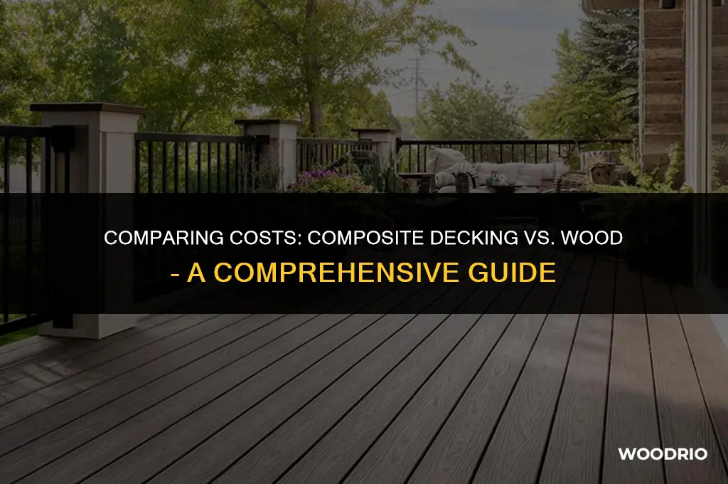how much more is composite decking than wood