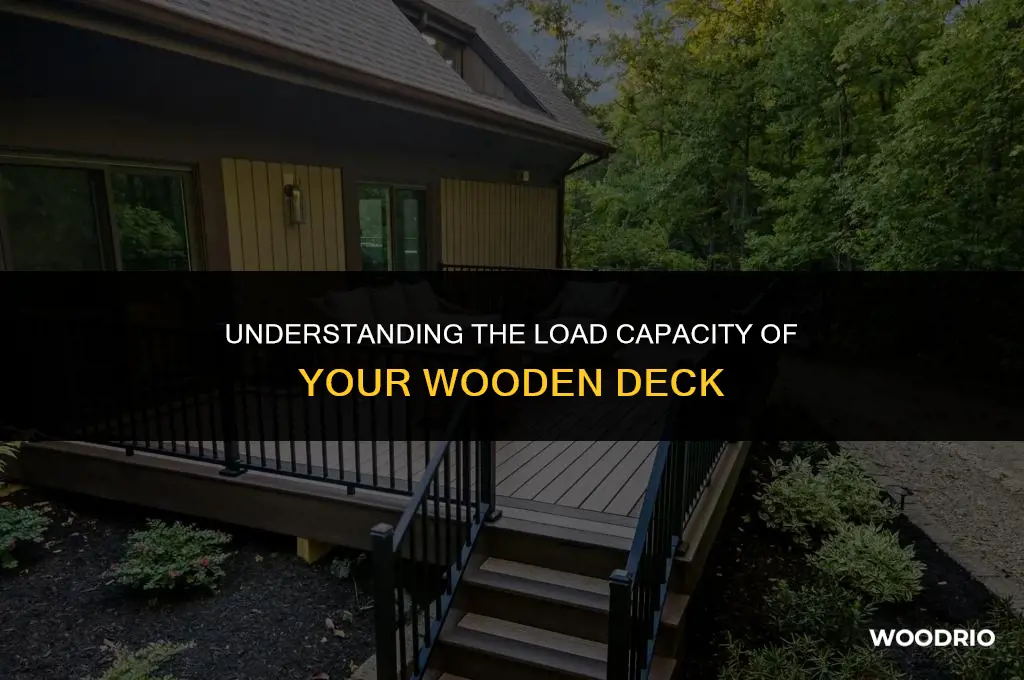 how much weight can a wood deck hold