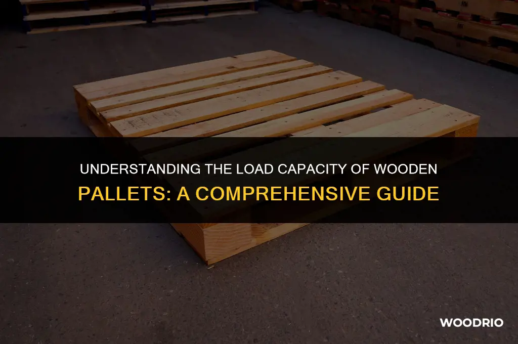 how much weight can a wooden pallet hold