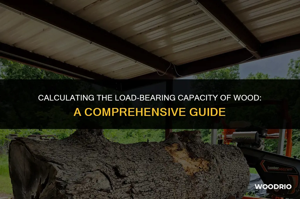 how much weight can wood hold calculator