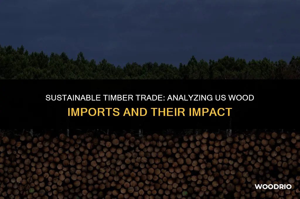 how much wood does the us import
