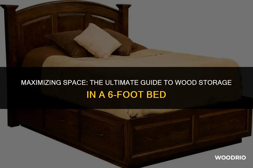 how much wood fits in a 6 foot bed