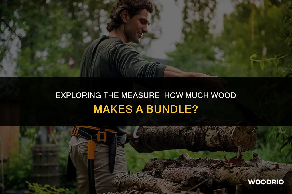 how much wood is in a bundle