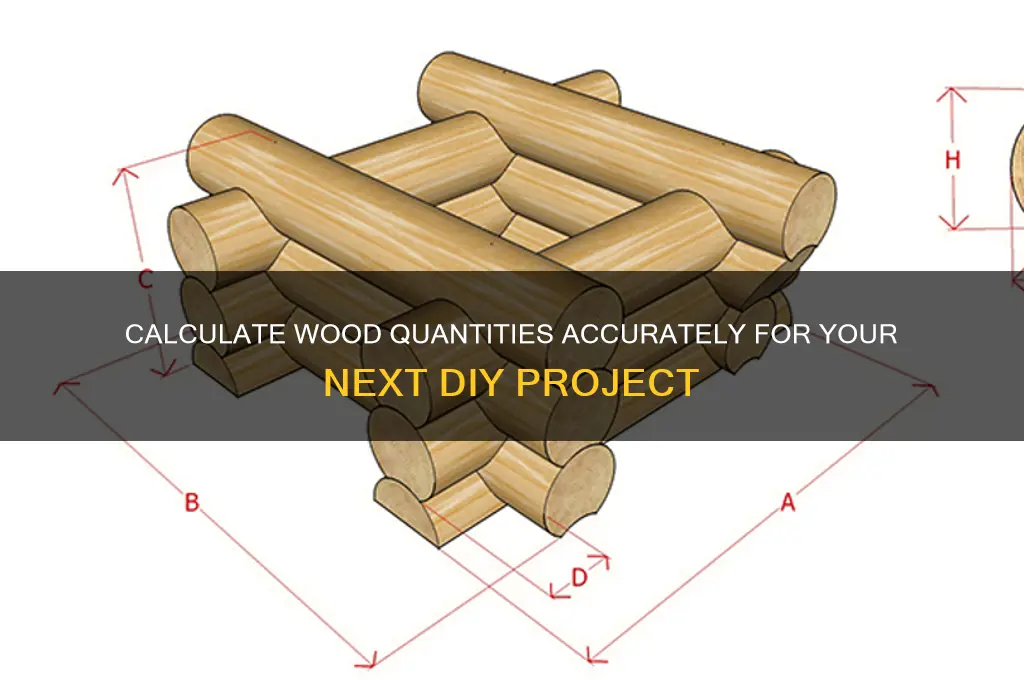 how much wood to buy calculator