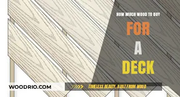 Deck Building Essentials: Calculating the Right Amount of Wood to Purchase