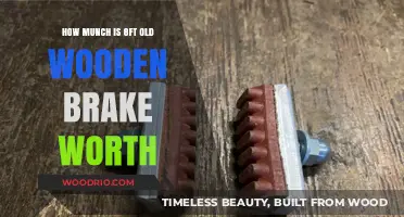 Valuing an 8ft Vintage Wooden Brake: What's Its Worth?