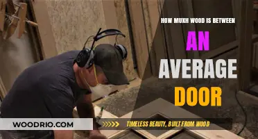 Exploring the Hidden Timber: A Door's Wooden Secrets Unveiled