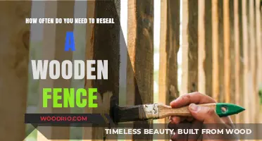 Resealing Your Wooden Fence: Optimal Frequency for Longevity and Protection