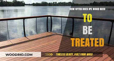 IPE Wood Maintenance: Optimal Treatment Frequency for Durability