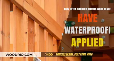 Optimal Waterproofing Frequency for Exterior Wood Fences: A Practical Guide