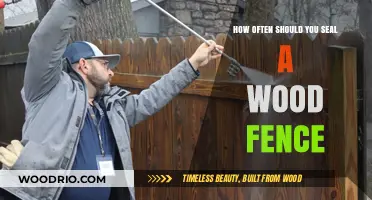 Sealing Your Wood Fence: Optimal Frequency for Longevity and Protection