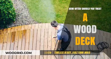 Revitalize Your Wood Deck: A Guide to Optimal Treatment Frequency