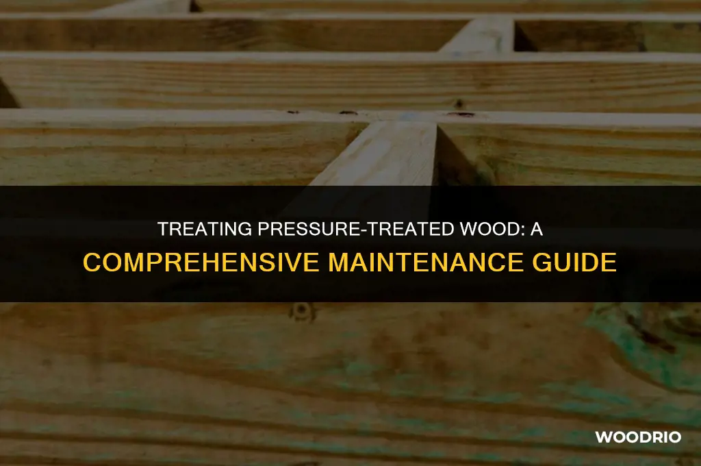 how often should you treat pressure treated wood