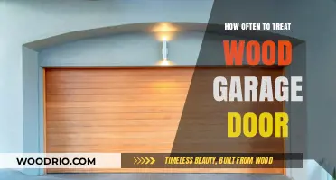 Wooden Garage Door Maintenance: Optimal Treatment Frequency Revealed