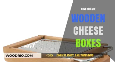 Unveiling the Timeless Charm of Wooden Cheese Boxes' Age
