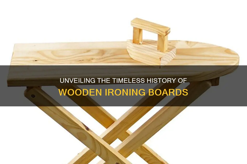 how old are wooden ironing boards