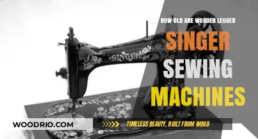 Unveiling the Age of Wooden-Legged Singer Sewing Machines