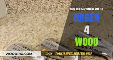 Determining the Age of Your Vintage Walter Hagen 4 Wood Club