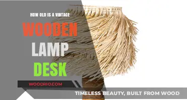 Determining the Age of Your Vintage Wooden Desk Lamp