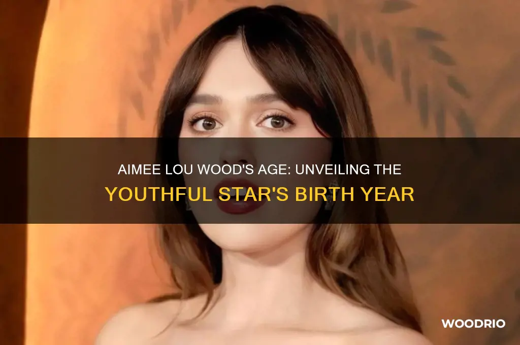 how old is aimee lou wood