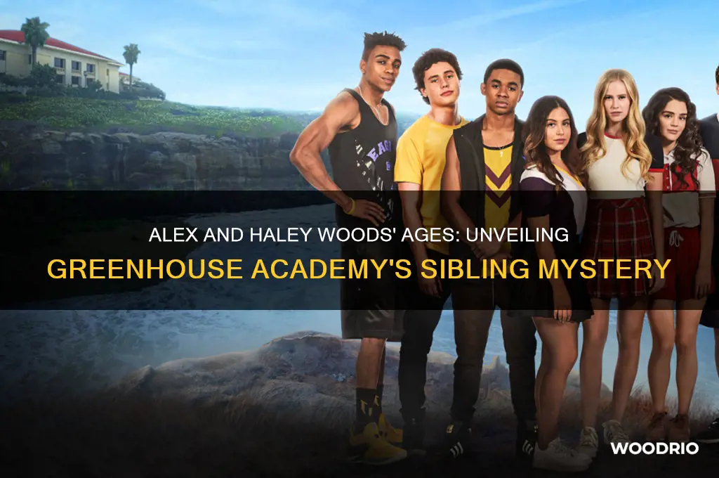how old is alex and haley woods from greenhouse acadyme