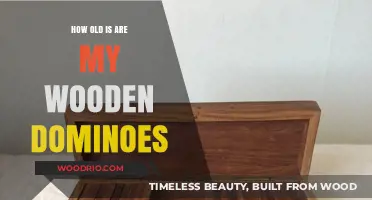 Determining the Age of Your Vintage Wooden Dominoes: A Guide