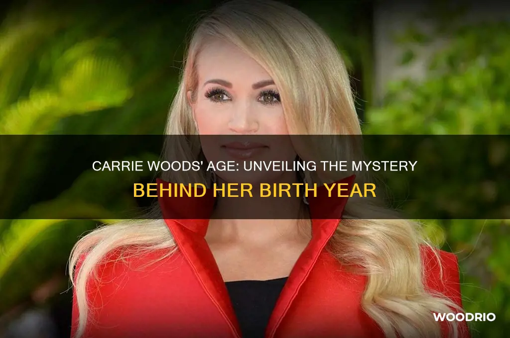 how old is carrie woods
