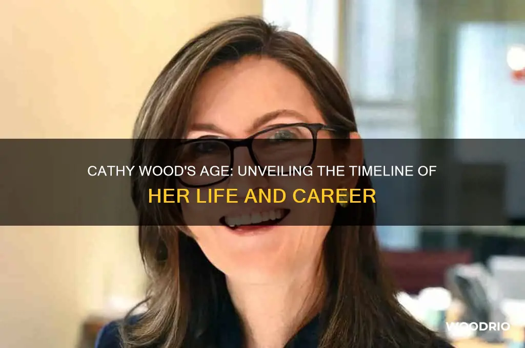 how old is cathy wood