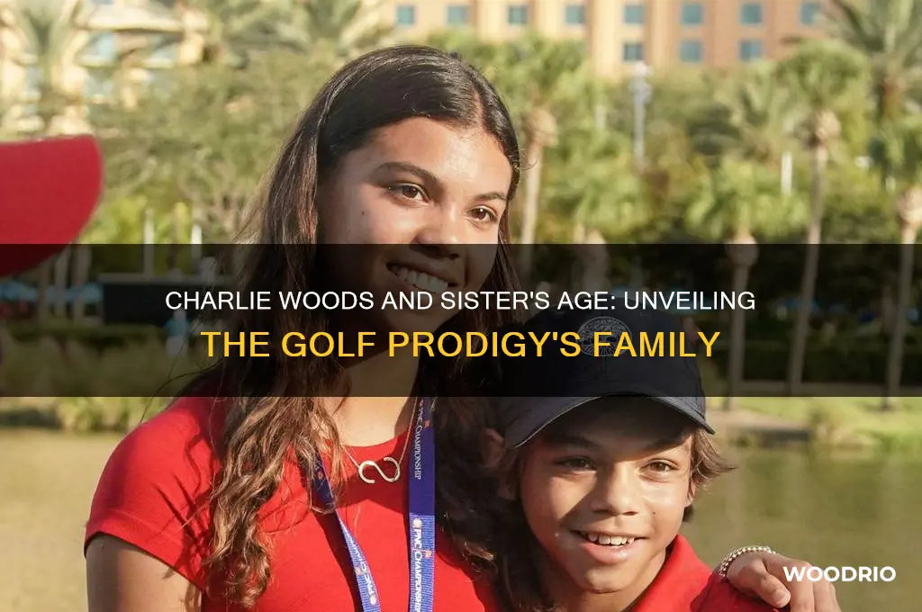 how old is charlie woods and his sister
