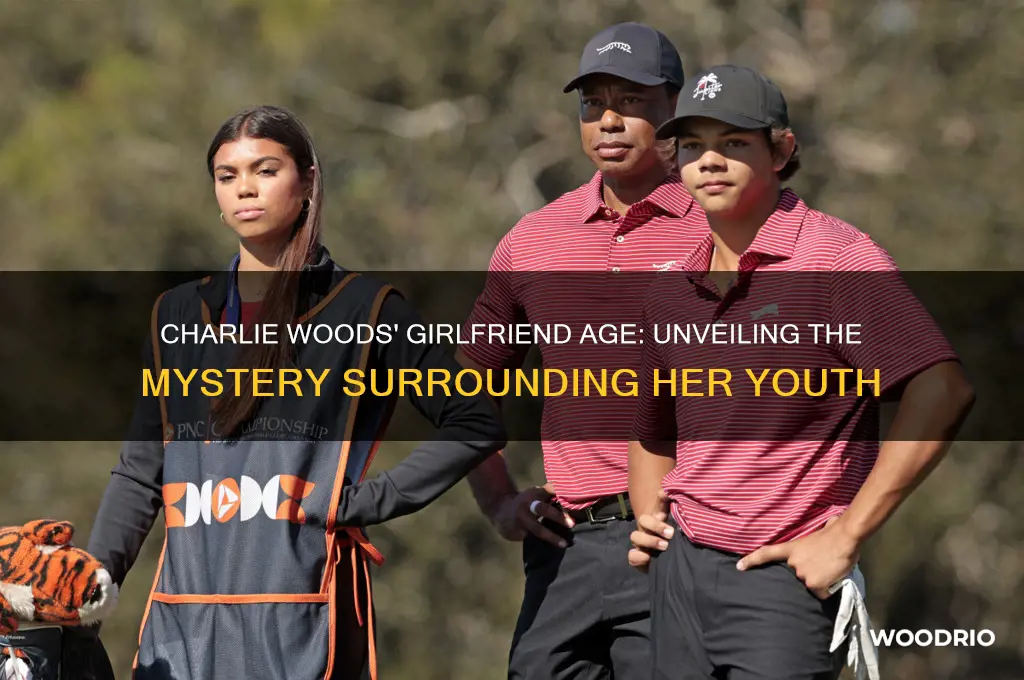 how old is charlie woods girlfriend