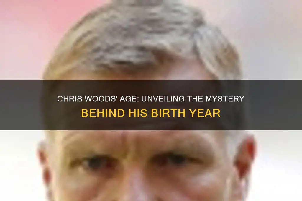 how old is chris woods